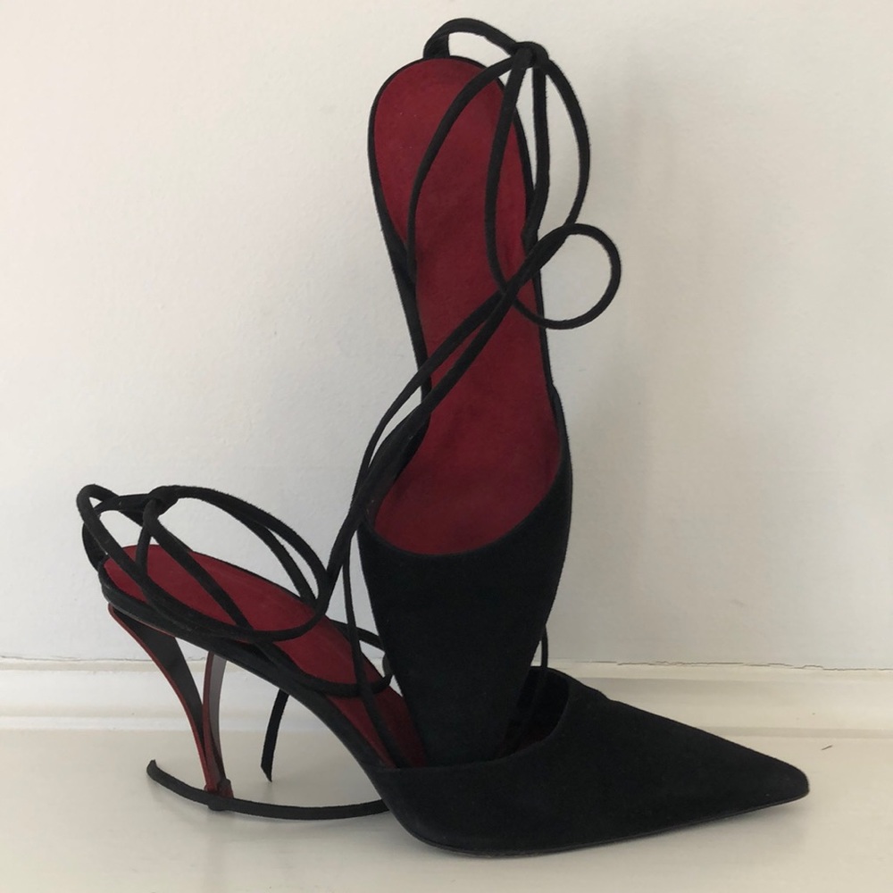 Stuart Weitzman Ankle Straps